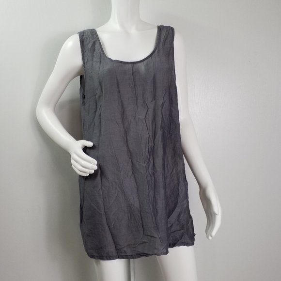 Grizas Tops - Grizas Top Sheer Silk Blend Light Weight Size L